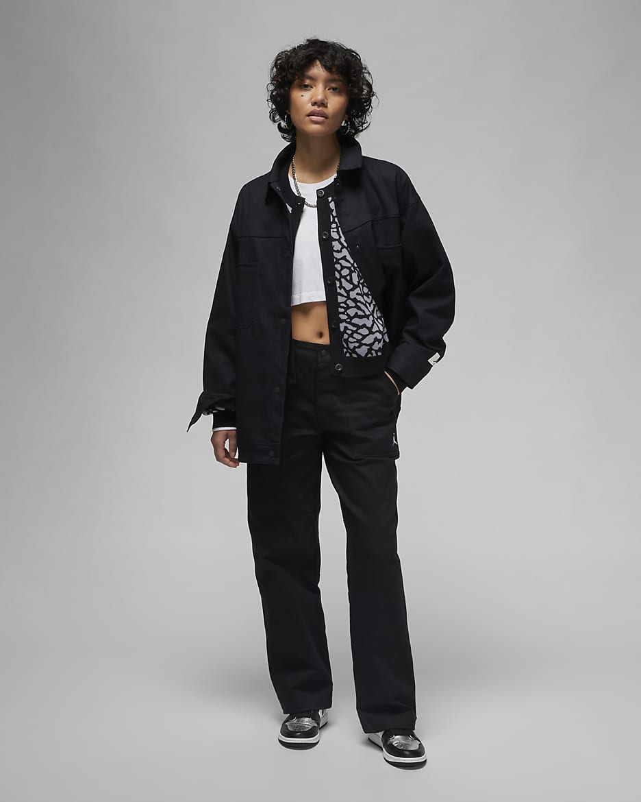 Veste trucker Jordan Flight pour femme
